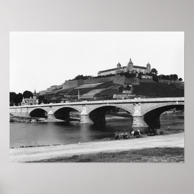 Póster Fortaleza Festung Marienberg (Frente)