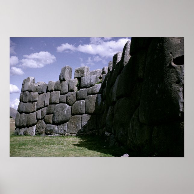 Póster Fortaleza Inca Sacsahumana (Frente)