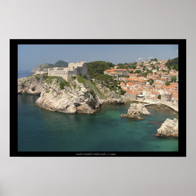 Póster Fortaleza Lovrijenac (Frente)