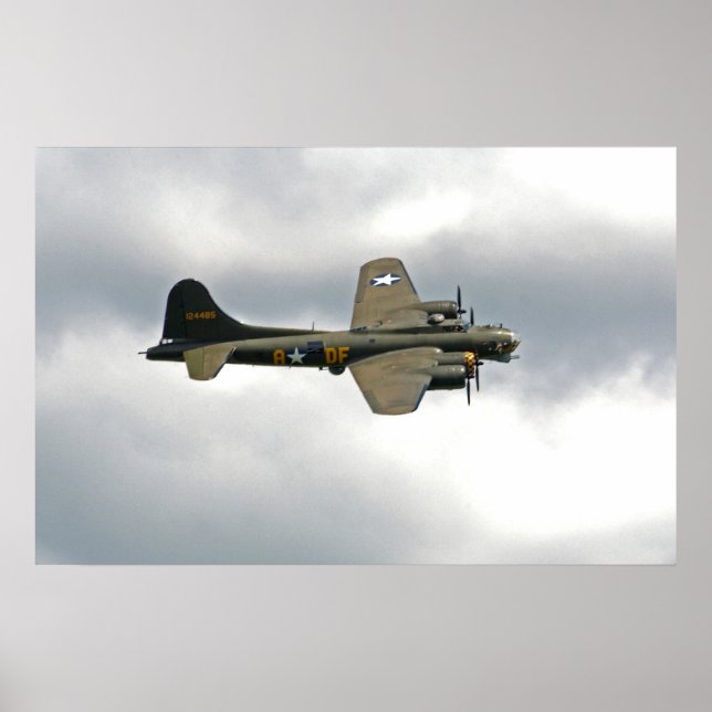 Póster Fortaleza Voladora B-17 (Frente)