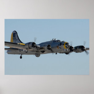 Póster Fortaleza Voladora B-17