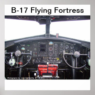 Póster Fortaleza voladora B-17 - Poster
