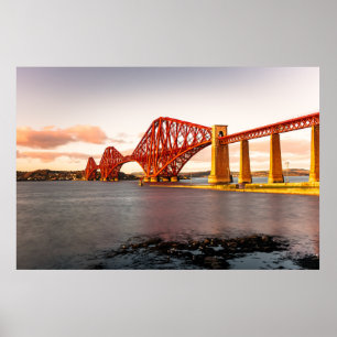 Póster Forth Bridge Poster