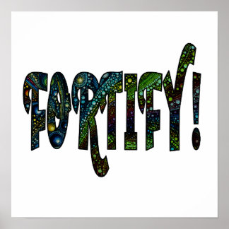 Póster ¡Fortifica!