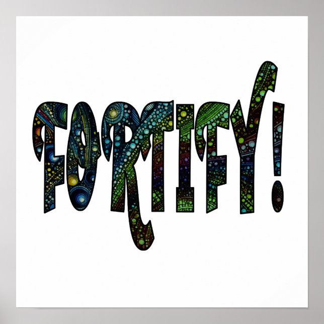 Póster ¡Fortifica! (Frente)