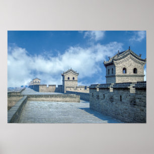 Póster Fortificación de la antigua ciudad de Pingyao - Ch
