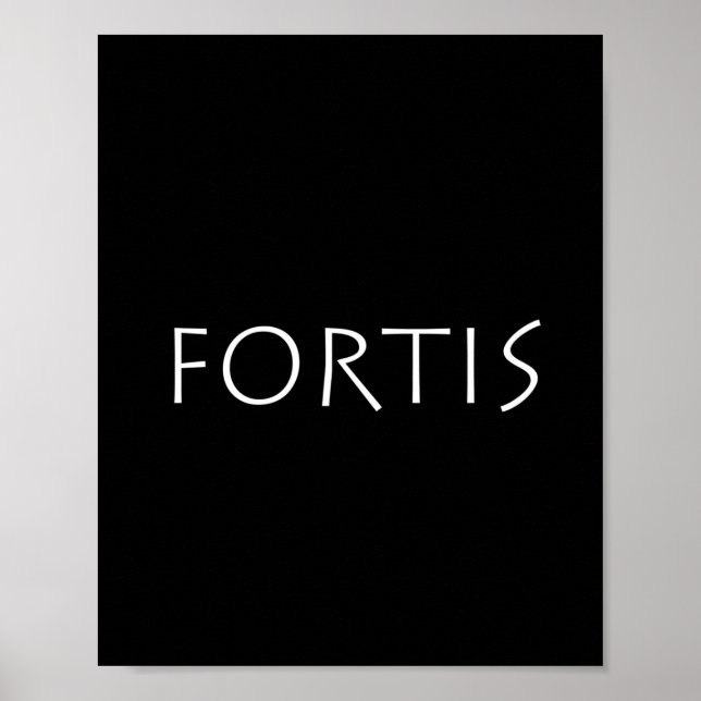 Póster Fortis (Frente)