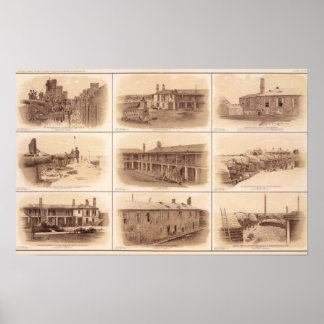 Póster Forts Sumter & Moultrie