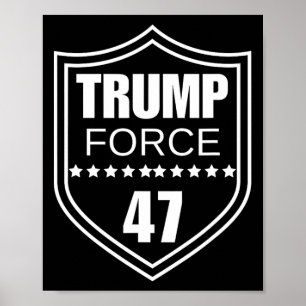 Póster Forzar 47 Ultra Maga más que nunca rendirse