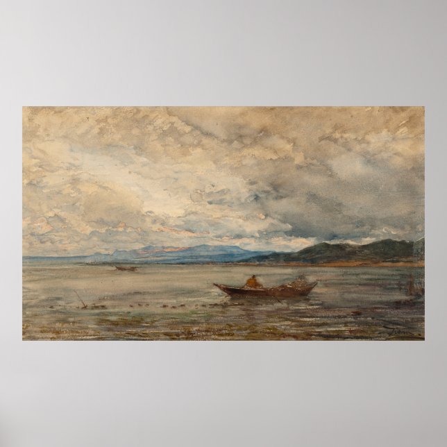 Póster Fos, Environs De Martigues - Félix Ziem (Frente)