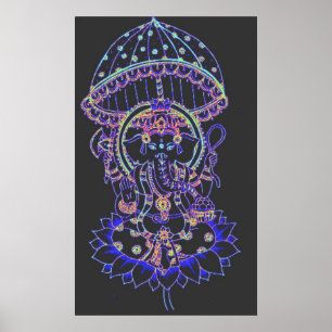 Póster Fosa del Elefante de PosterGanesha