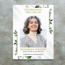 Póster Fotación Verde De Oliva Festejo Celebración Del Ró