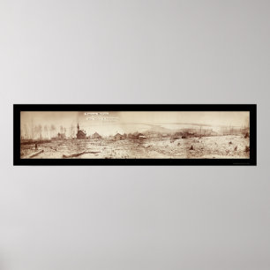 Póster Foto 1870 de la costa del manganeso de Duluth