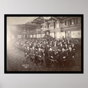 Póster Foto 1901 de los viajantes de la casa de Minnesota