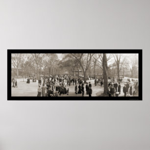 Póster Foto 1902 del Central Park NY