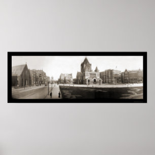 Póster Foto 1903 de la iglesia de la trinidad de Boston
