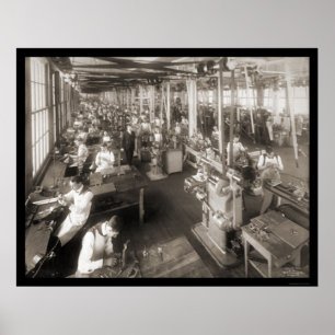 Póster Foto 1904 de la compañía de la caja registradora