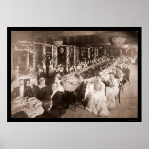 Póster Foto 1905 de Chicago de la bola de Onwentsia