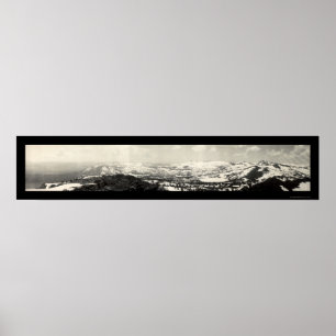 Póster Foto 1905 de Tahoe CA del valle de la desolación