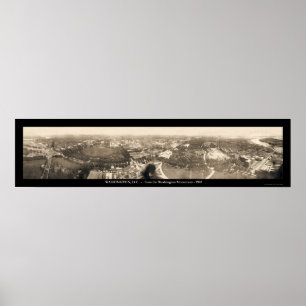 Póster Foto 1905 del monumento del Washington DC