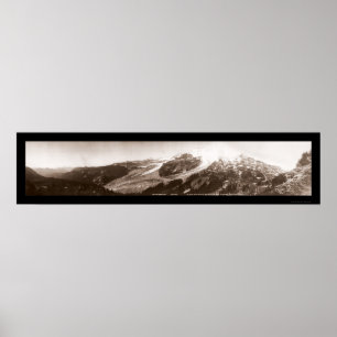 Póster Foto 1907 del Monte Rainier WA
