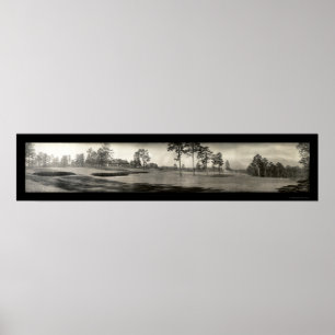 Póster Foto 1909 del club de campo de Augusta
