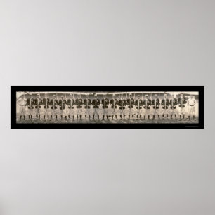 Póster Foto 1909 del equipo de los marrones de St. Louis