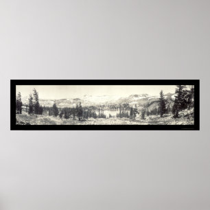 Póster Foto 1910 de Gilmore el lago Tahoe