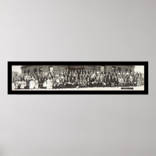 Póster Foto 1910 de la fraternidad de los Teamsters