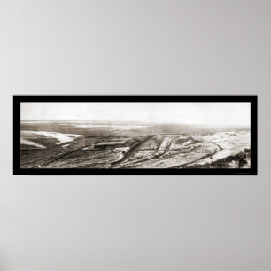 Póster Foto 1910 de la mina de cobre de Utah