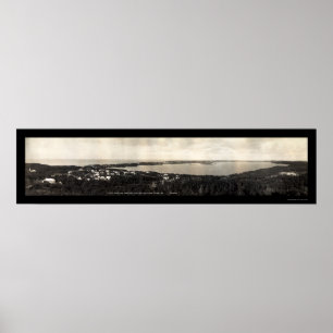 Póster Foto 1911 de Bermudas del pueblo de Flatts