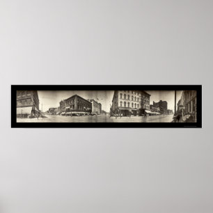 Póster Foto 1911 de la gente de Sioux City IA
