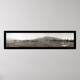 Póster Foto 1911 de Manchester del club de golf