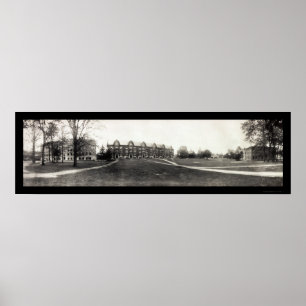 Póster Foto 1912 de la universidad de estado de Michigan