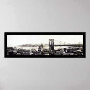 Póster Foto 1913 de Brooklyn Nueva York