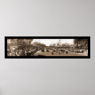 Póster Foto 1913 del carretera de la corona