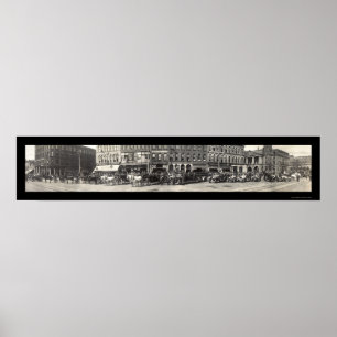 Póster Foto 1913 del departamento del fuego del OH del