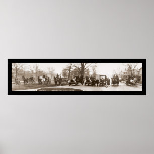 Póster Foto 1914 del cuerpo de bomberos de Middletown