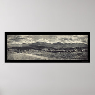 Póster Foto 1915 de la pared de piedra del paisaje
