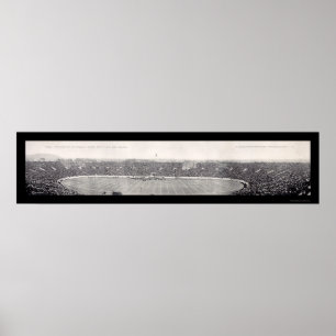 Póster Foto 1915 del fútbol de Princeton Yale