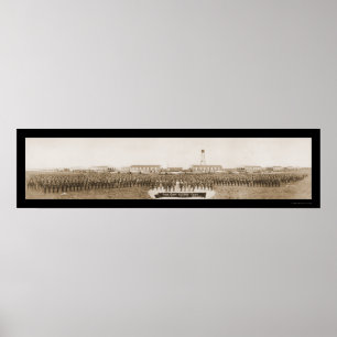 Póster Foto 1918 de la aviación TX del campo del amor