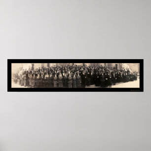 Póster Foto 1919 de St. Louis MES del sufragio