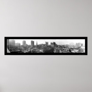 Póster Foto 1921 del parque de Detroit MI