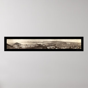 Póster Foto 1930 de Amador Panamá del Ancon