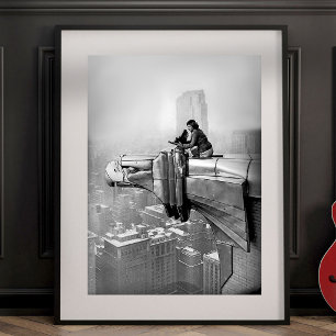 PÓSTER FOTO ANTIGUA DE MARGARET BOURKE CIUDAD DE NUEVA YO