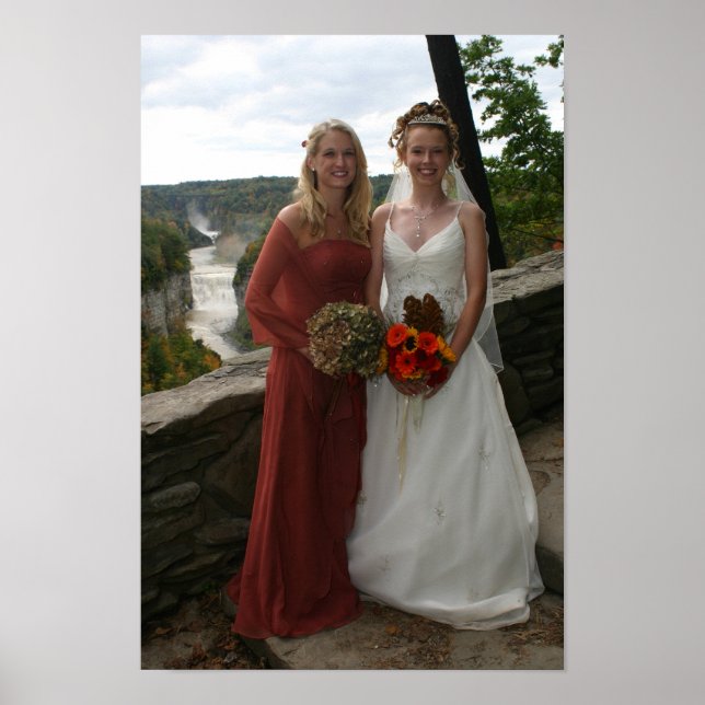Póster Foto boda (Frente)