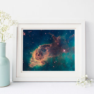 Póster Foto Celestial Chorro Estelar en la Nebulosa de Ca