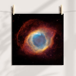 Póster Foto Celestial de Helix Nebula
