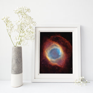 Póster Foto Celestial Helix Nebula 8x10