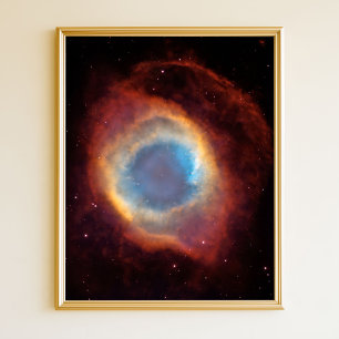 Póster Foto Celestial Helix Nebula 8x10